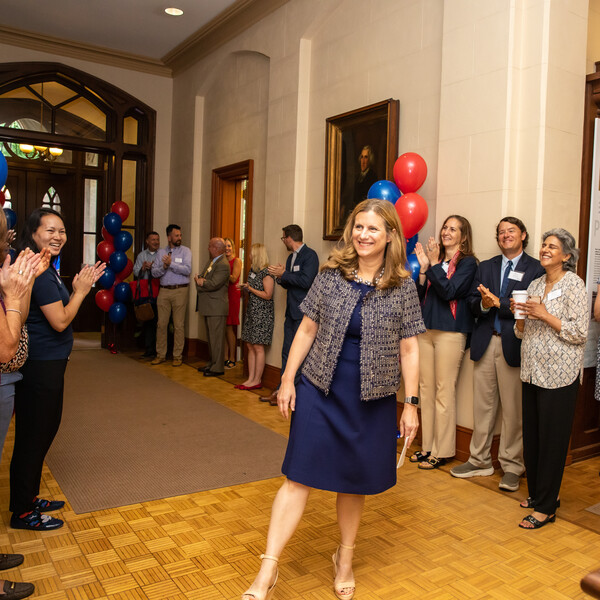 Penn President 2022 Welcome Breakfast in College Hall