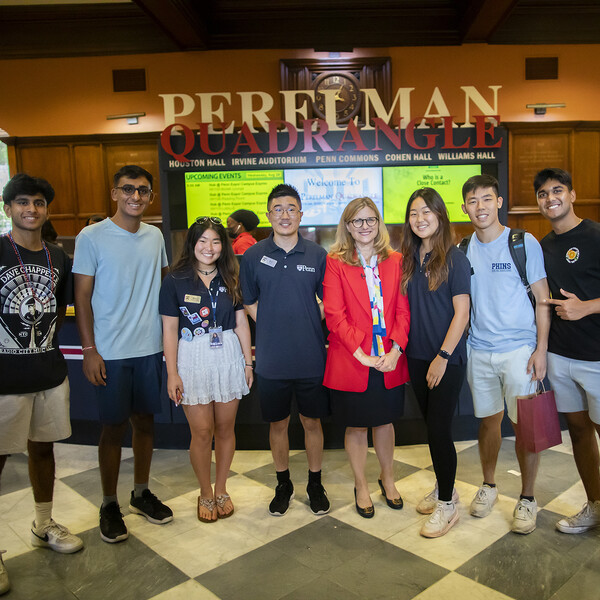 Penn President 2022 Campus Express and Hub@Penn Visit
