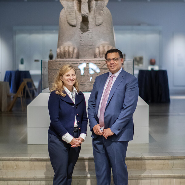Penn President 2022 Visit to Penn Museum of Archaeology and Anthropology