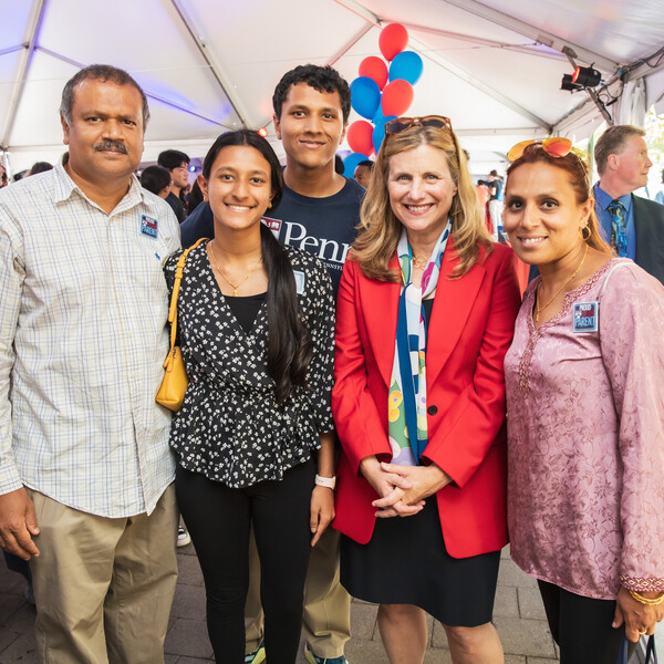 Penn President 2022 President's and Provost's New Family Welcome 2022