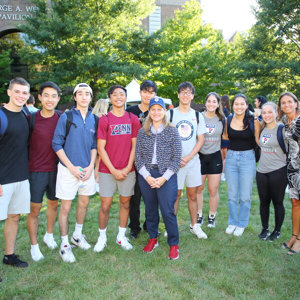 Penn President 2022 Student-Athlete Kick-Off Picnic