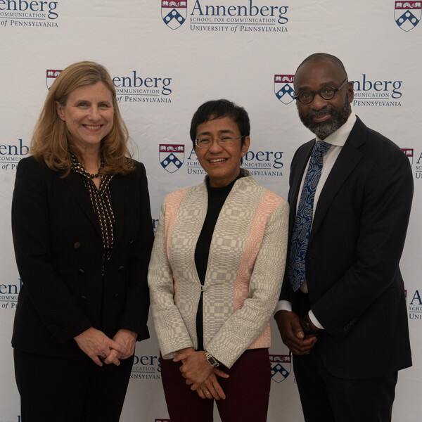 Penn President 2022 Annenberg Lecture with Maria Ressa