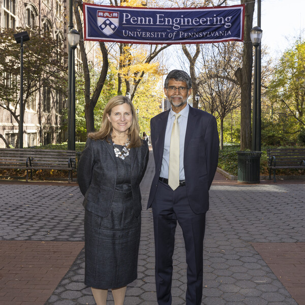 Penn President 2022 Penn Engineering Visit