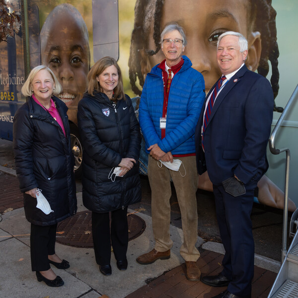 Penn President 2022 Dental School Visit