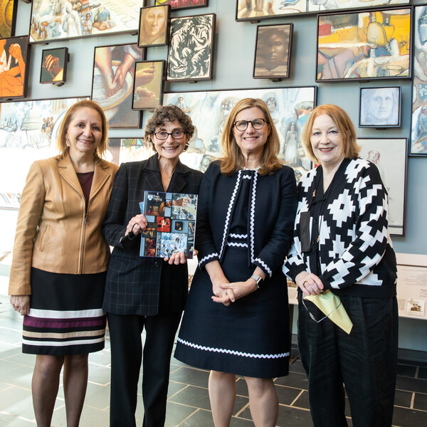 Penn President 2022 Nursing School Visit