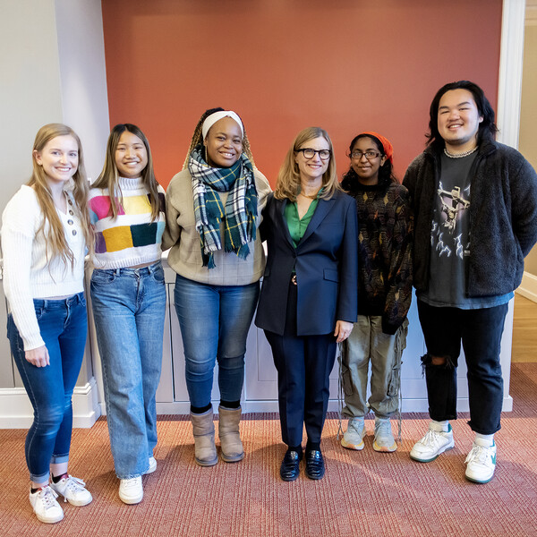 Penn President 2022 Gratitude Project Students