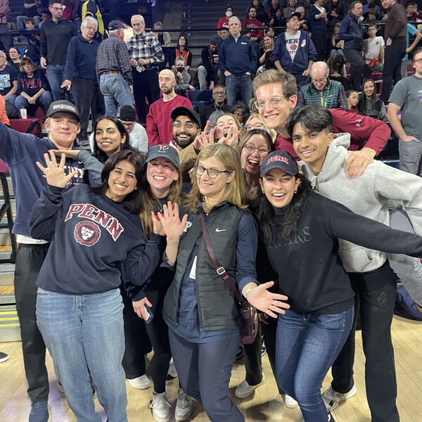 Penn President 2023 Men's Basketball vs Princeton