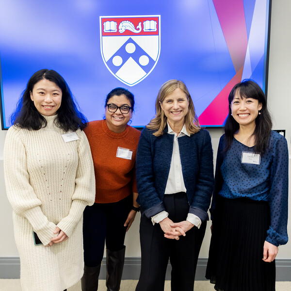 Penn President 2023 Presidential PhD Fellows Reception