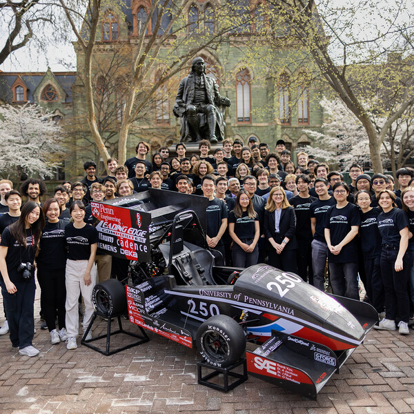 Penn President 2023 Penn Electric Racing Team REV8 Unveiling