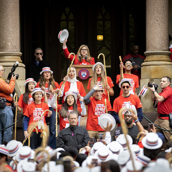 Penn President 2023 Hey Day