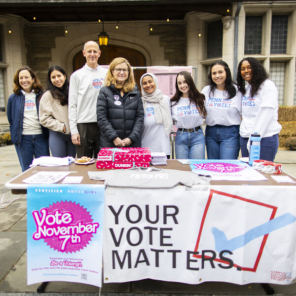 Penn President 2023 Election Day Voting